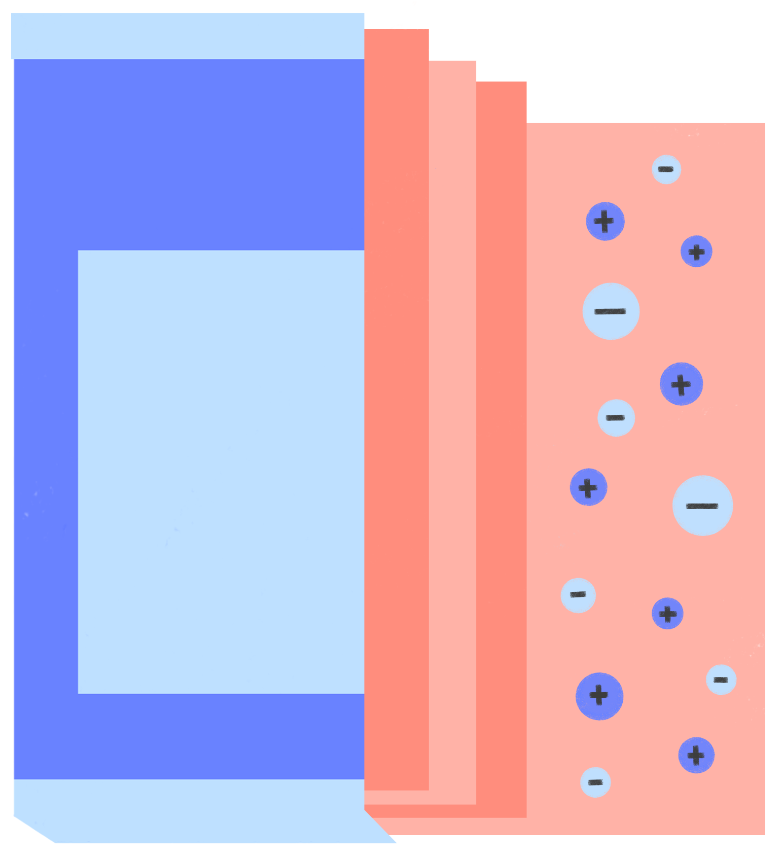 batterie de couleur